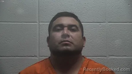 Mugshot of Genaro Galvez Amayo booked in Jessamine County, Kentucky on October 25, 2026