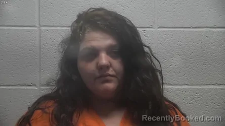 Mugshot of Haylie Neal booked in Jessamine County, Kentucky on October 8, 2026