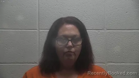 Mugshot of Heather Teater booked in Jessamine County, Kentucky on October 21, 2026