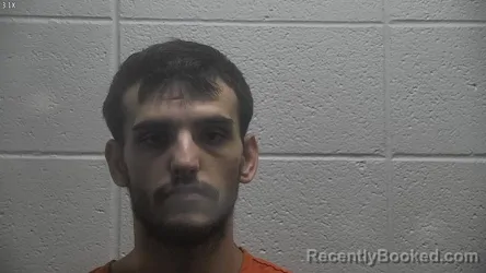 Mugshot of Jordan Gibbons booked in Jessamine County, Kentucky on August 28, 2026