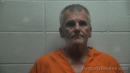 Mugshot of James O Middleton booked in Jessamine County, Kentucky on August 24, 2026