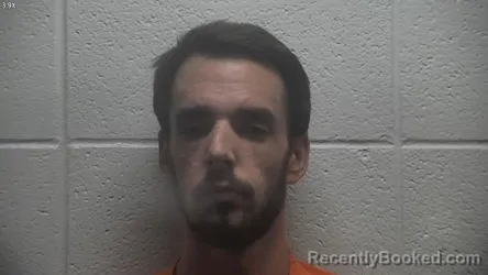 Mugshot of John Tyler Nicholson booked in Jessamine County, Kentucky on October 26, 2026