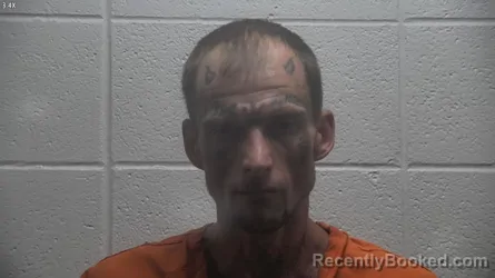 Mugshot of Joshua Oliver booked in Jessamine County, Kentucky on October 22, 2026