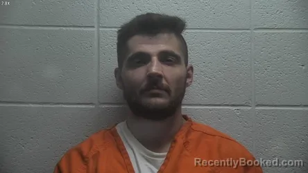 Mugshot of John Rooney booked in Jessamine County, Kentucky on August 8, 2026