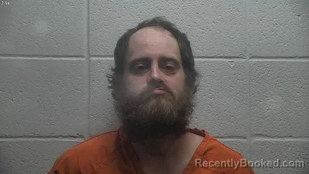 Mugshot of Jonathan Ruger booked in Jessamine County, Kentucky on August 16, 2026