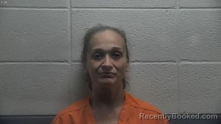 Mugshot of Kayla Bowles booked in Jessamine County, Kentucky on August 21, 2026