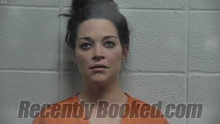 Booking photo from Jessamine County, Kentucky