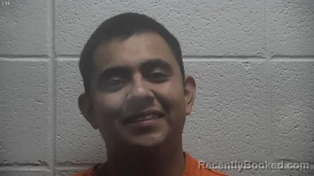 Mugshot of Mario Cruz Gijon booked in Jessamine County, Kentucky on October 27, 2026