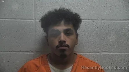 Mugshot of Miguel D Dominguez booked in Jessamine County, Kentucky on August 11, 2026