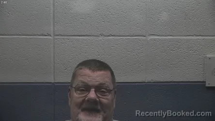 Mugshot of Mitchell Lee Hensley booked in Jessamine County, Kentucky on August 13, 2026