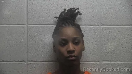 Mugshot of Makeveionia Woodall booked in Jessamine County, Kentucky on August 30, 2026