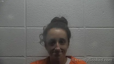Mugshot of Morgan Leigh Whisenant booked in Jessamine County, Kentucky on October 26, 2026