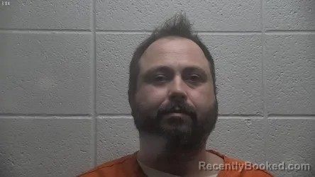 Mugshot of RYAN LEE SIZEMORE booked in Jessamine County, Kentucky on July 23, 2026