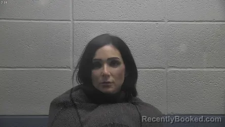 Mugshot of Shea M Compton booked in Jessamine County, Kentucky on August 13, 2026