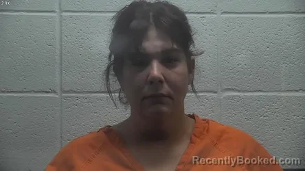 Mugshot of Sarah Mcqueen booked in Jessamine County, Kentucky on October 8, 2026