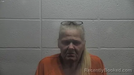 Mugshot of SANDRA GAIL RATLIFF booked in Jessamine County, Kentucky on April 3, 2026