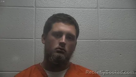Mugshot of Tyler Brown booked in Jessamine County, Kentucky on August 18, 2026