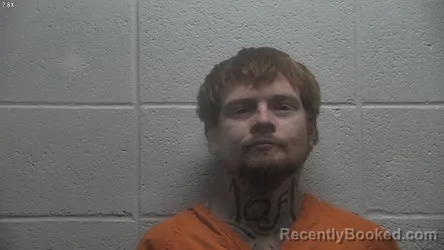 Mugshot of TYLER MCQUEARY booked in Jessamine County, Kentucky on May 10, 2026