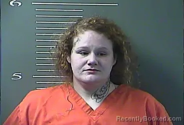 Mugshot of MACKENZIE SKYE HOLLOWAY booked in Johnson County, Kentucky on March 10, 2026