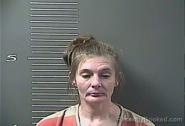 Mugshot of ANGELA RENA SARTIN booked in Johnson County, Kentucky on March 19, 2026