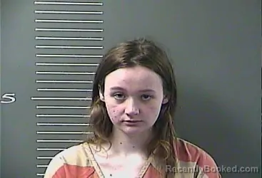 Mugshot of ALYSSA BETH MINIX booked in Johnson County, Kentucky on March 21, 2026