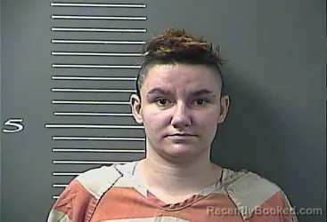 Mugshot of AUBREY LUCILLE MCCALLON booked in Johnson County, Kentucky on March 27, 2026