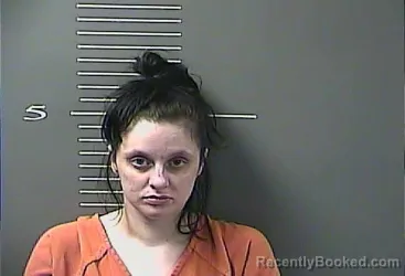 Mugshot of AMBER LEAH JACOBS booked in Johnson County, Kentucky on April 1, 2026