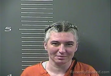 Mugshot of GARNET ELAINE NICHOLE SCOTT booked in Johnson County, Kentucky on April 8, 2026