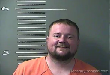 Mugshot of BRANDON MATTHEW STANDAFER booked in Johnson County, Kentucky on May 7, 2026