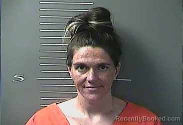 Mugshot of CHRISTINA JEAN GAMBLE booked in Johnson County, Kentucky on July 9, 2026