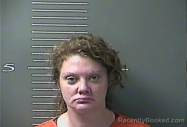 Mugshot of Alesha Ann Gamble booked in Johnson County, Kentucky on August 14, 2026
