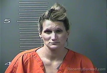 Mugshot of Misty Alexandra Brown booked in Johnson County, Kentucky on October 7, 2026
