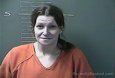 Mugshot of Amy Gail Slone booked in Johnson County, Kentucky on October 8, 2026