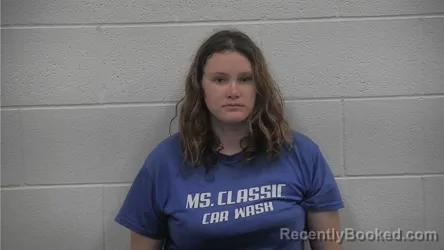 Mugshot of ASHLEY NICOLE HARDY booked in Kenton County, Kentucky on April 5, 2026