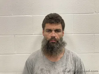 Mugshot of Steffan Lee Johnson booked in Kenton County, Kentucky on July 27, 2026