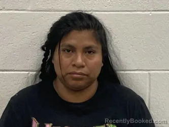Mugshot of Maria De Leon Nmi Vasquez booked in Kenton County, Kentucky on August 2, 2026