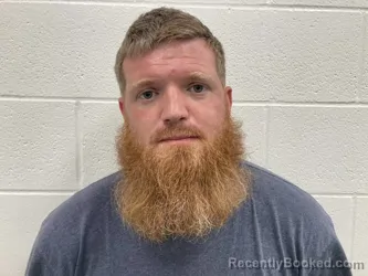 Mugshot of Nicholas Alexander Showalter booked in Kenton County, Kentucky on August 3, 2026