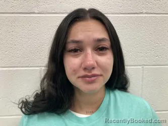 Mugshot of Savana Rose Daniels booked in Kenton County, Kentucky on August 4, 2026