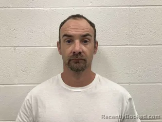 Mugshot of Russell Andrew Blaine booked in Kenton County, Kentucky on August 6, 2026
