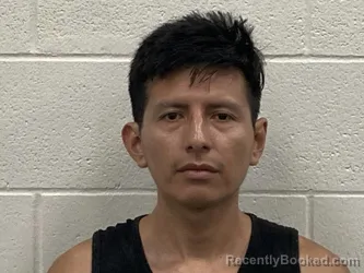 Mugshot of Bryan Adbel Ruiz Huaman booked in Kenton County, Kentucky on August 7, 2026
