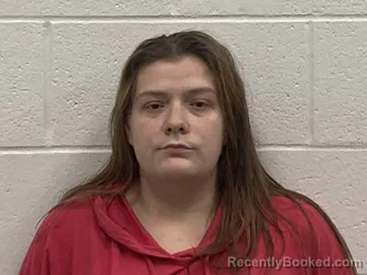 Mugshot of Cristin Paula Dawn Hankins booked in Kenton County, Kentucky on August 12, 2026
