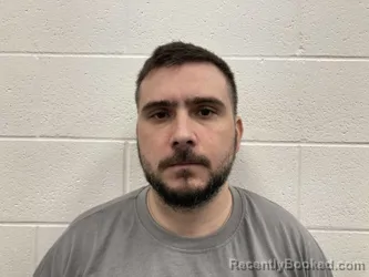 Mugshot of Jared Scott Rebholz booked in Kenton County, Kentucky on October 8, 2026
