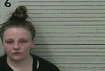 Mugshot of Hayley Hammons booked in Knox County, Kentucky on July 26, 2026
