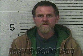 Booking photo from Knox County, Kentucky