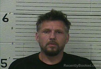 Mugshot of John Scruggs booked in Knox County, Kentucky on August 26, 2026