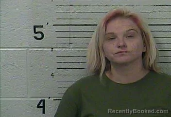 Mugshot of Karley B Rickett booked in Knox County, Kentucky on August 21, 2026