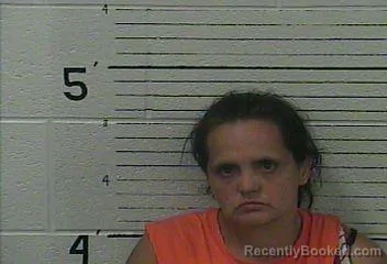 Mugshot of REBECCA MAE EVANS booked in Knox County, Kentucky on August 3, 2026