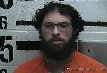 Mugshot of Aaron Michael Exley booked in LaRue County, Kentucky on September 4, 2026