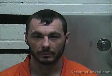 Mugshot of Brandon Lee Cowan booked in LaRue County, Kentucky on October 22, 2026