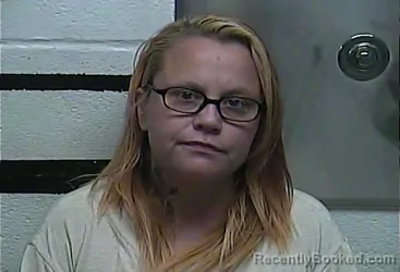 Mugshot of DANIELLE LYNN ESTEPP booked in LaRue County, Kentucky on July 20, 2026